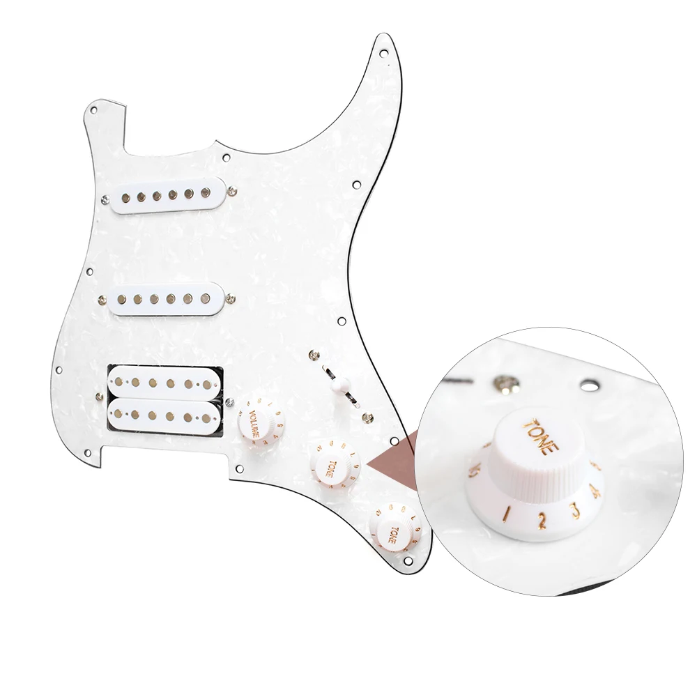 3 слойная SSH загруженная Предварительно Проводная накладка хамбакер набор