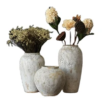retro jingdezhen ceramic vase large floor vase flower pot luxury white vases nordic modern home decor living room decoration