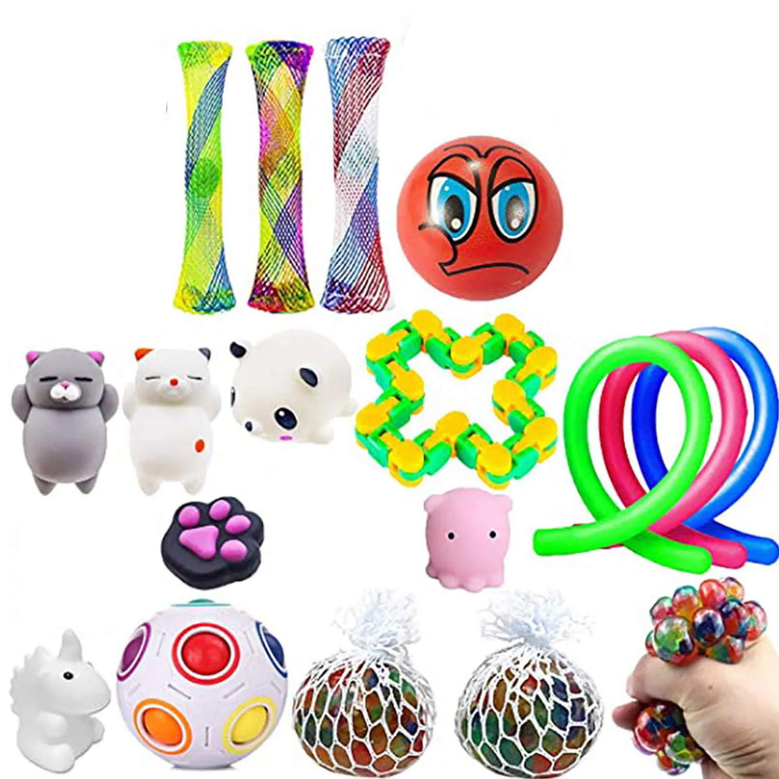 

Decompression Sensory Fidget Toy Set Stress Relief Toy For Kids Adult Squeeze Toys For Kids Adults Anxiety Relief Stress Toy