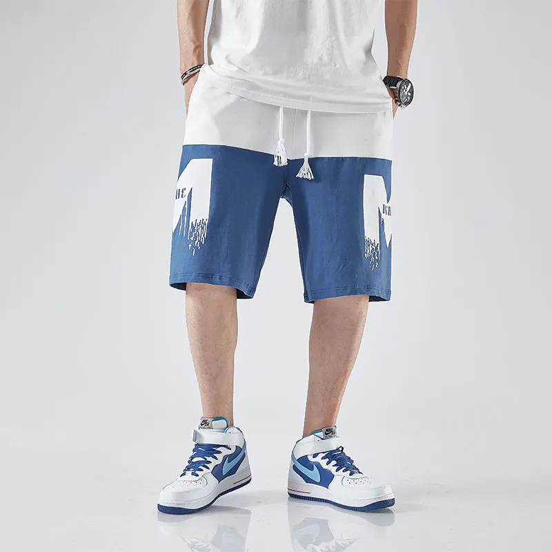 Мужские шорты в стиле хип хоп SingleRoad Японская уличная одежда с принтом