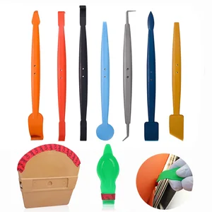 Виниловый скребок EHDIS, набор для тюнинга автомобильных наклеек, набор инструментов из углеродного волокна