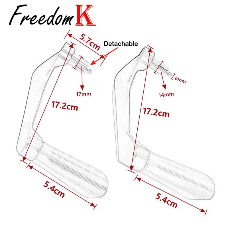 

For BMW F800R F800 R F 800R Motorcycle 7/8" 22mm Universal Handlebar Grips Guard Brake Clutch Levers Guard Protector