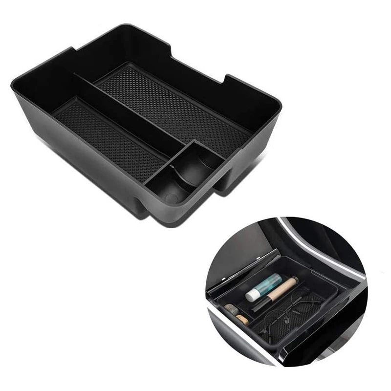

for Tesla Y-Shaped Accessories Central Console Storage Box Coin Box Accessories 2018 2019 2020