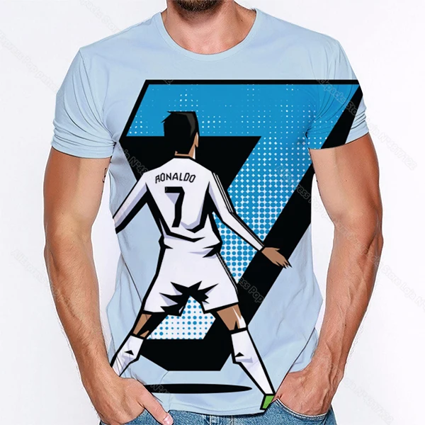 

Women Men Cristiano Ronaldo CR7 3D Print T Shirt Summer Unisex Streetwear T-shirt Harajuku Tee Tops Female Male Tshirt Camiseta
