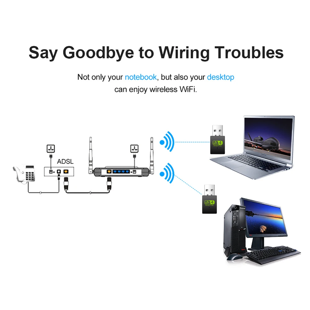 300 Мбит/с USB Wifi адаптер Ethernet Wi-Fi модем RTL8192FM сетевая карта точка доступа Wi Fi