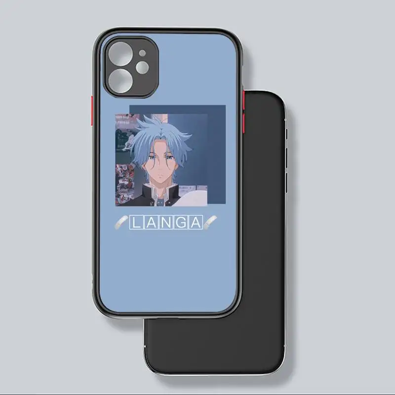 

Sk8 The Infinity anime art Phone Case matte transparent For iphone 7 8 11 12 plus mini x xs xr pro max funda coque shell cover