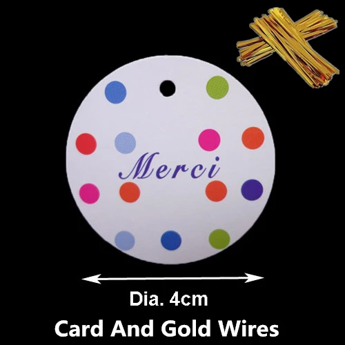 Dot Merci Card LBSISI Life, 100 шт, печенье в виде пальцев, пакеты для печенья, белое кружево, длинный пластиковый подарок, сделай сам, крафт-карта, упаковка для капкейков, самоклеющаяся сумка - Цвет: Dot Merci Card