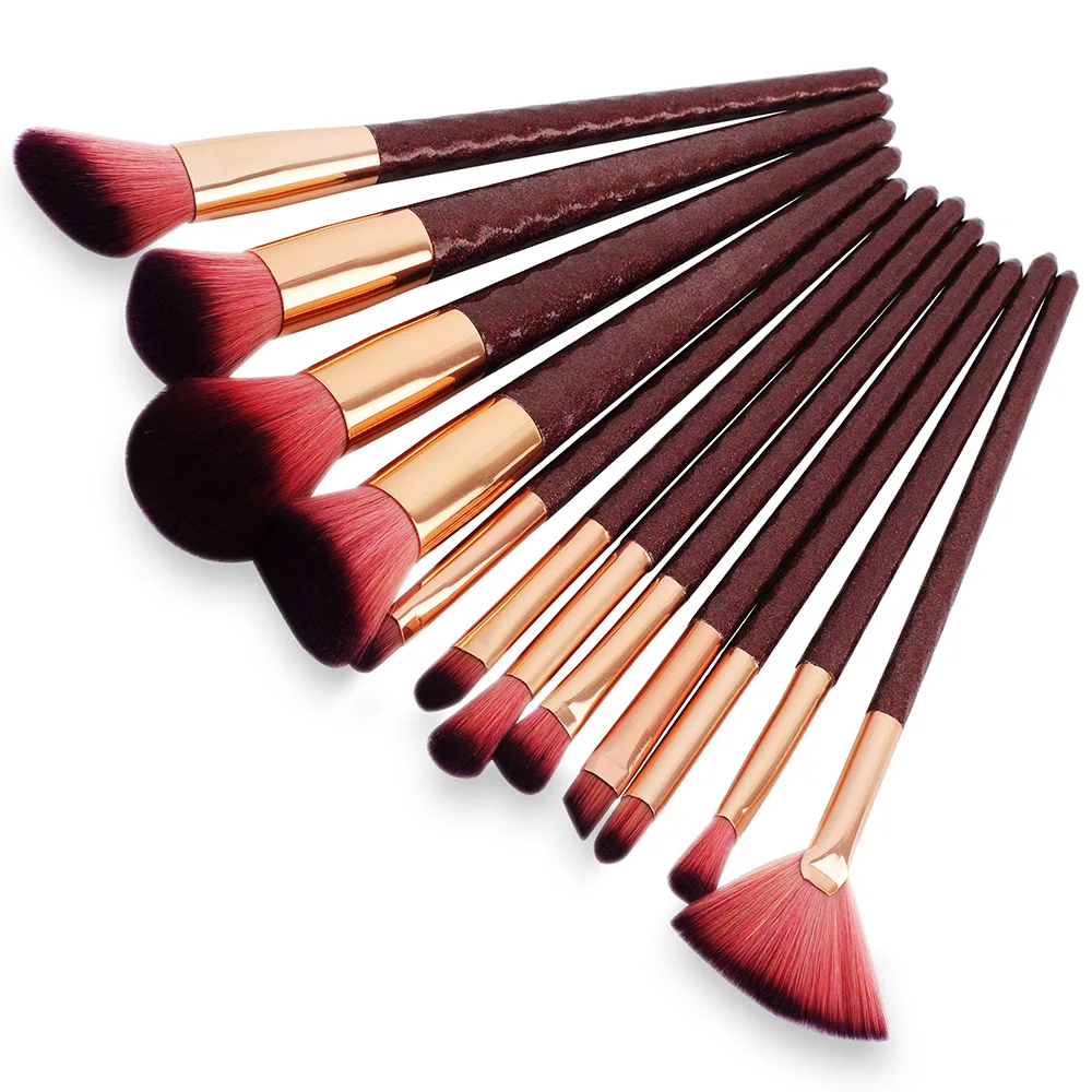 Глаза Танцы кисти для макияжа Набор инструментов Косметическая Пудра Тени век