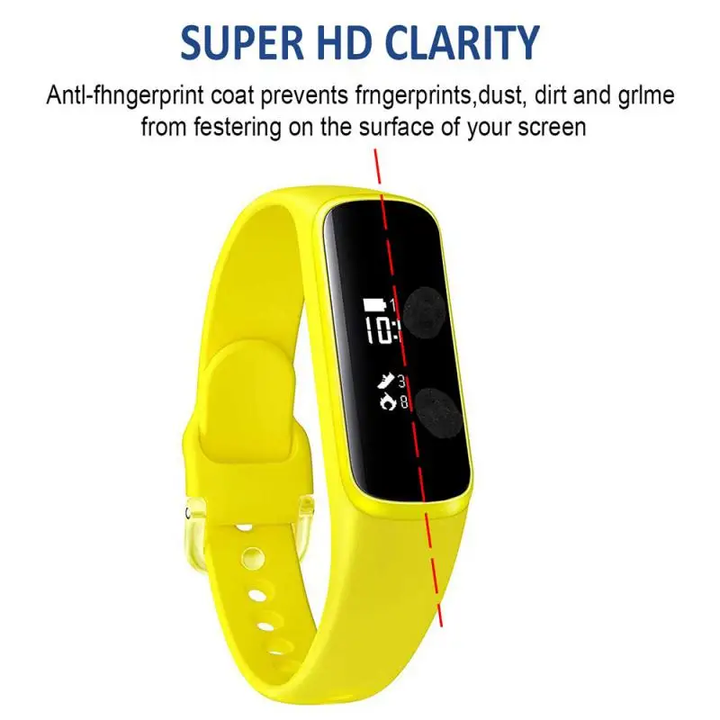 

5PCs Grinding Protective Film For Galaxy Fit-e R-375 Protective Pet Tempered Film Antiscratch HD Protection Film For Fit-e R-375