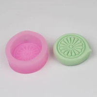 creative soap mold diy flower silicone soap making molds
