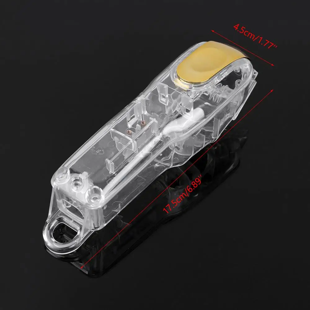 Прозрачная электрическая машинка для стрижки волос чехол магазина триммер