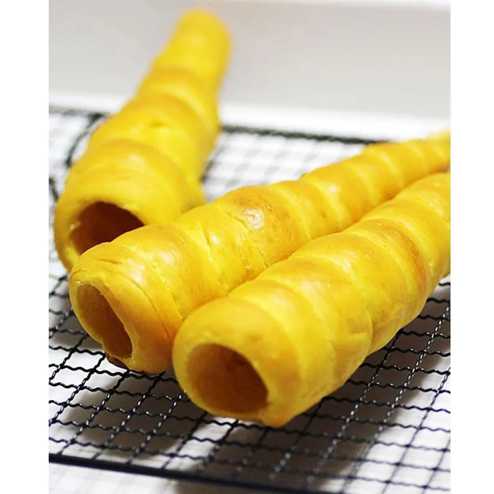 2 шт. нержавеющая сталь антипригарная труба хлеб Датская трубка Кондитерская