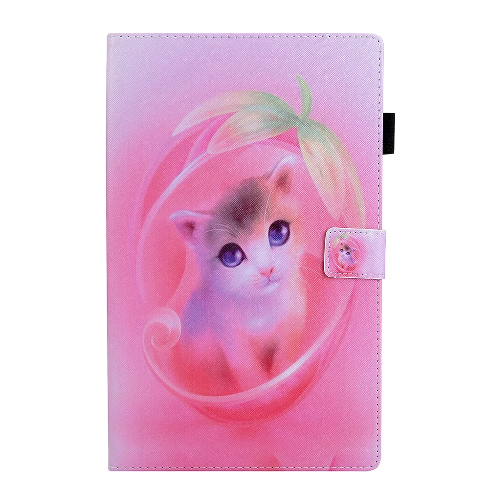 as photo Чехол для samsung Galaxy Tab A, 10,1 дюймов, SM-T510, SM-T515, 10,1 дюймов, чехол из искусственной кожи, Модный чехол для планшета с рисунком, T510 - Цвет: as photo