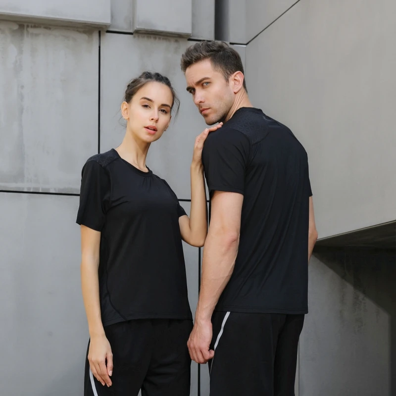 Футболка для бега Мужская/Женская/Детская быстросохнущая|Беговые футболки| |