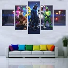 Постер для игр Garena Free Fire Battlegrounds, художественные картины, видеоигры, холст для стен, украшение для дома, Современная рамка, 5 шт.
