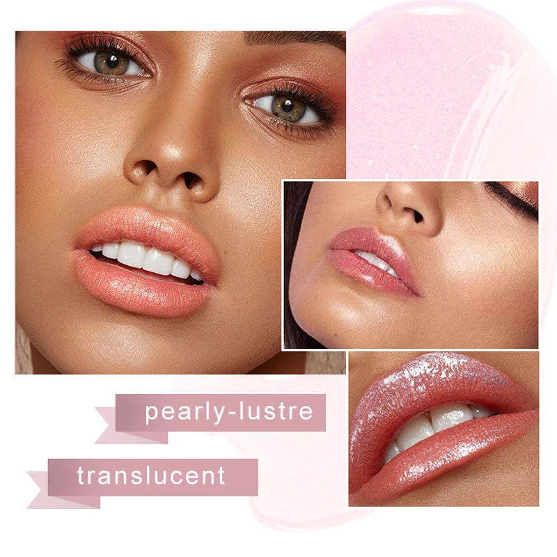1 шт. увлажняющая жидкая губная помада стойкая перламутровая поляризационная