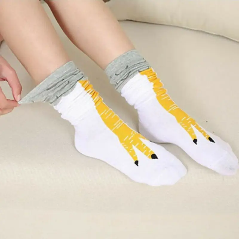 Симпатичные забавные гольфы для женщин и девочек креативные чулки фитнеса с