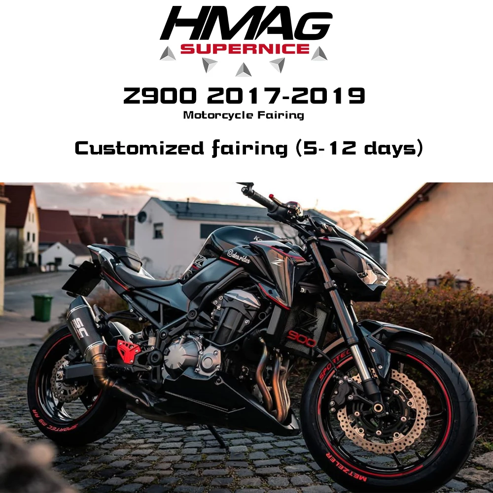 

Новый комплект обтекателя мотоцикла для Kawasaki Z900 2017-2019 Z 900 17 18 19 впрыска обтекателя мотоцикла бодиборд