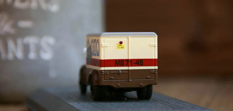 IST 1/72 GAZ-51A советское соединение газ 51A Ван Игрушечная модель грузовика Автомобили сплав винтажные Классические игрушки для детей