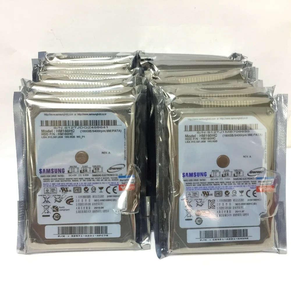Внутренний жесткий диск SAMSUNG Laptop Notebook 40GB 60GB 80GB 120GB 160GB 40G 60G 80G 120G 160G 2 5 HDD 5400rpm 8M PAPA