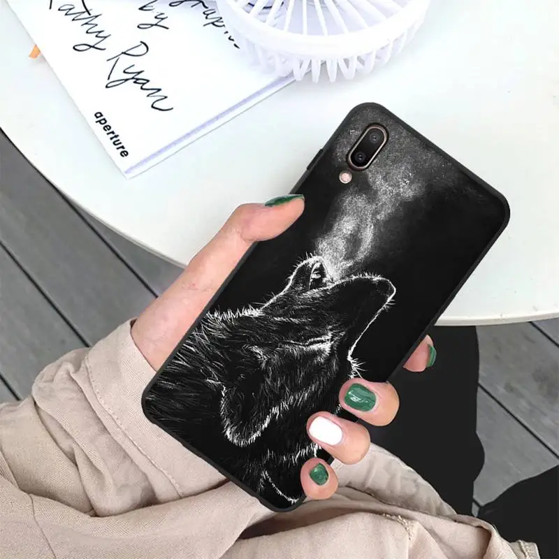 

Animal lion Phone Case for Vivo Y91C Y11 17 19 17 67 81 Oppo A9 2020 Realme c3