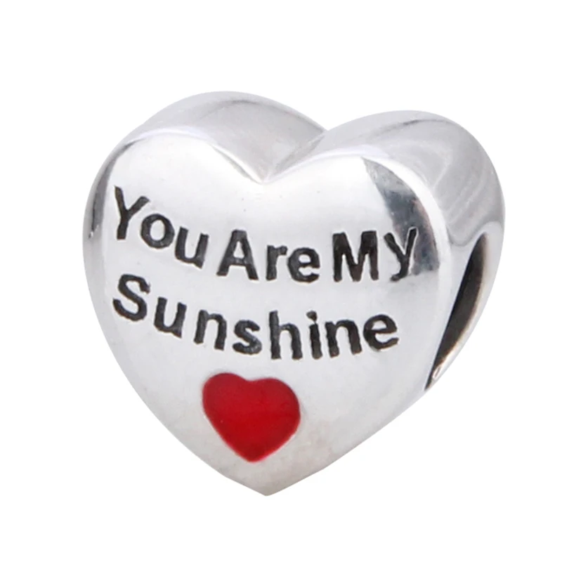 Подходит для европейских браслетов из стерлингового серебра 925 пробы амулеты с