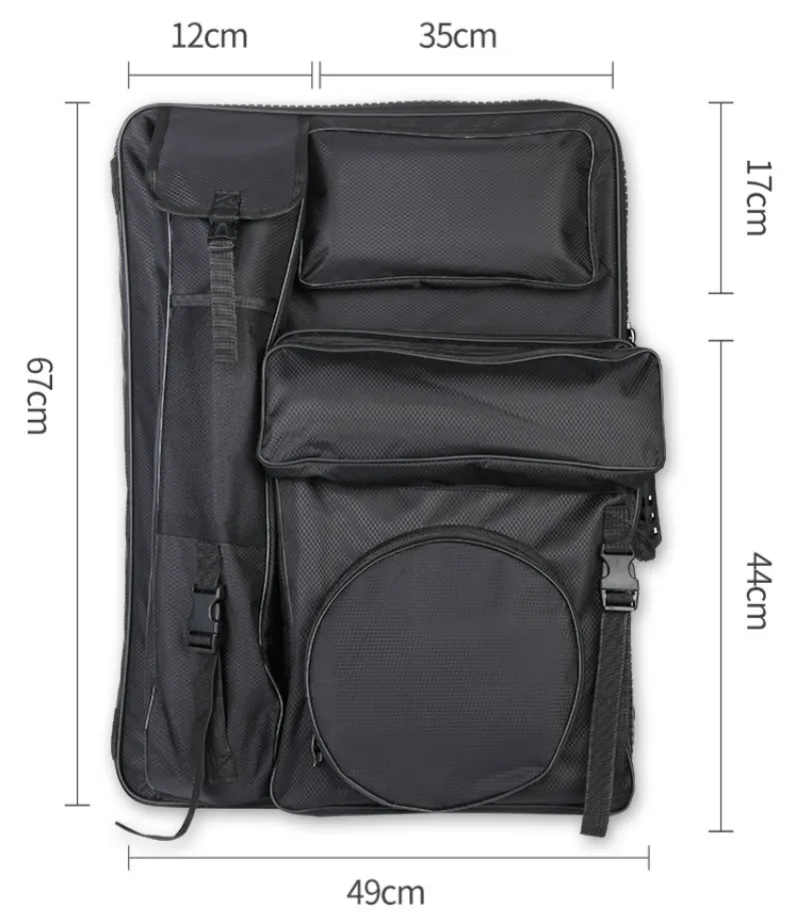 Большая художественная сумка для рисования доска дорожная эскизов инструменты