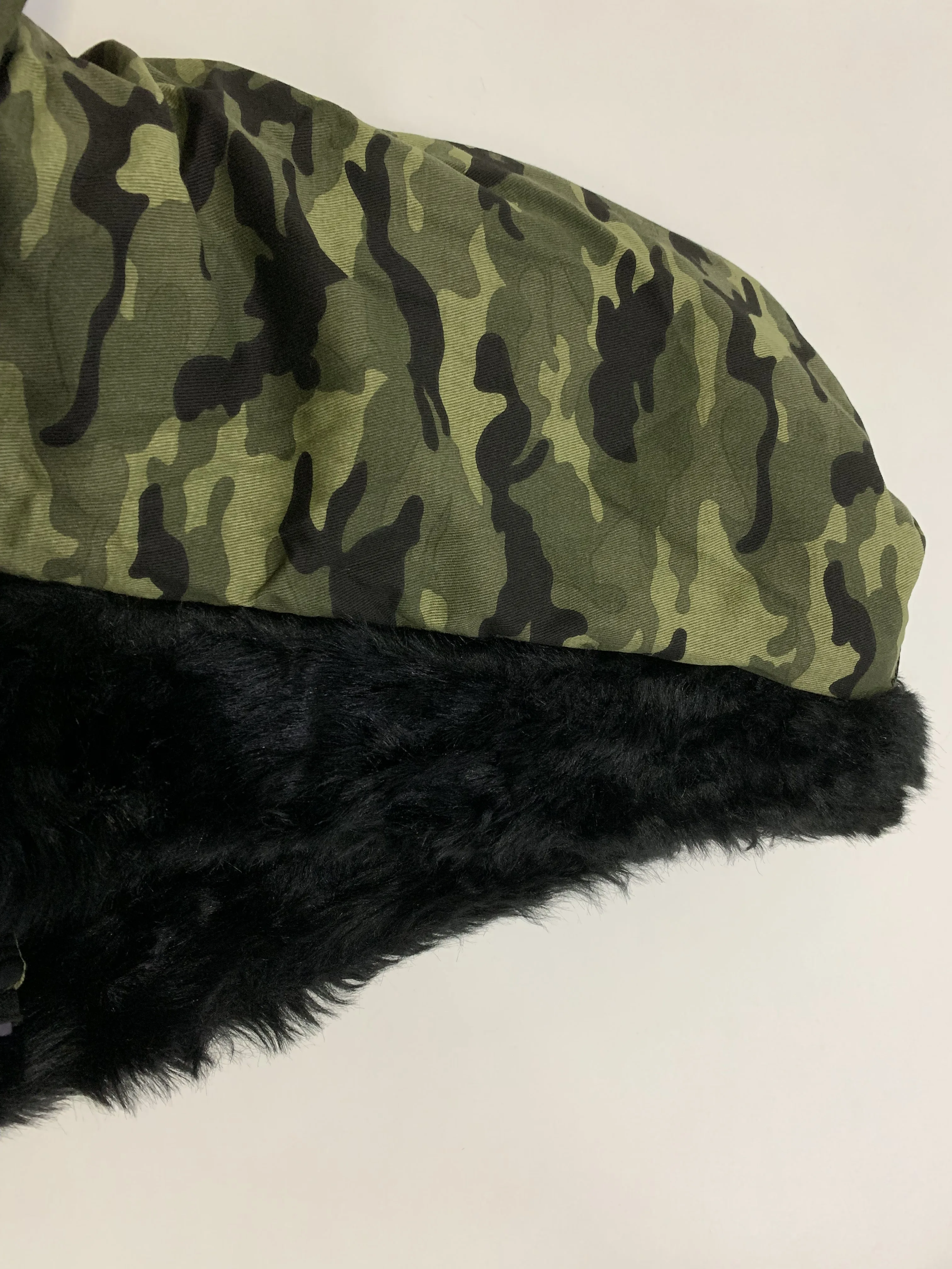 Куртка с хлопковой подкладкой Камуфляжная парка женские длинные пальто зимние