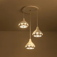 13 ways led pendant light loft hollow pendant lamp for living dining room restaurant shop fixtures room decoration lighting