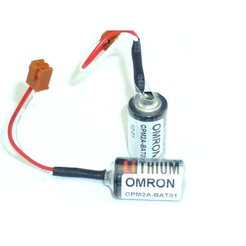

2 шт./лот новые модели 3,6 В 1000 мАч CJ1 CQM1H NS7 PLC промышленная литиевая батарея с коричневой вилкой для OMRON ER3V