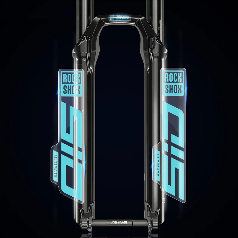 2021 наклейка с вилкой ROCK SHOX SID прозрачное дно/без основания для горных велосипедов