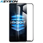 KEYSION закаленное Стекло для IQOO 7 5G U3X U1X U3 Z3 Z1X HD прозрачный полный Экран Защитная пленка для VIVO IQOO чехлы для айфонов 5 5 Pro Neo 5 3