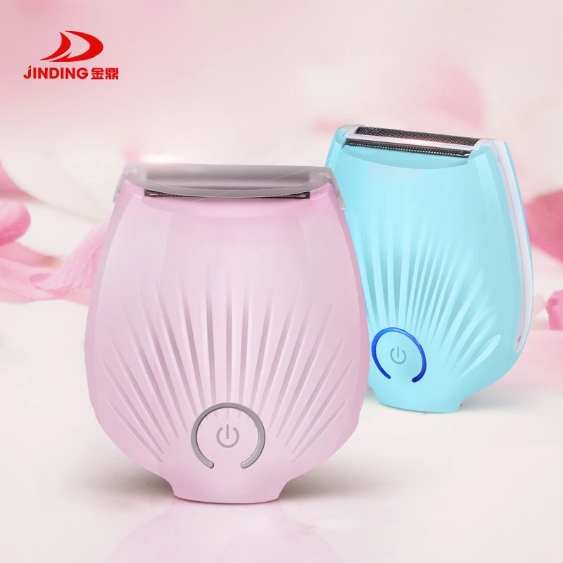 JINDING портативная бритва USB Перезаряжаемый Эпилятор моющийся Женский станок для