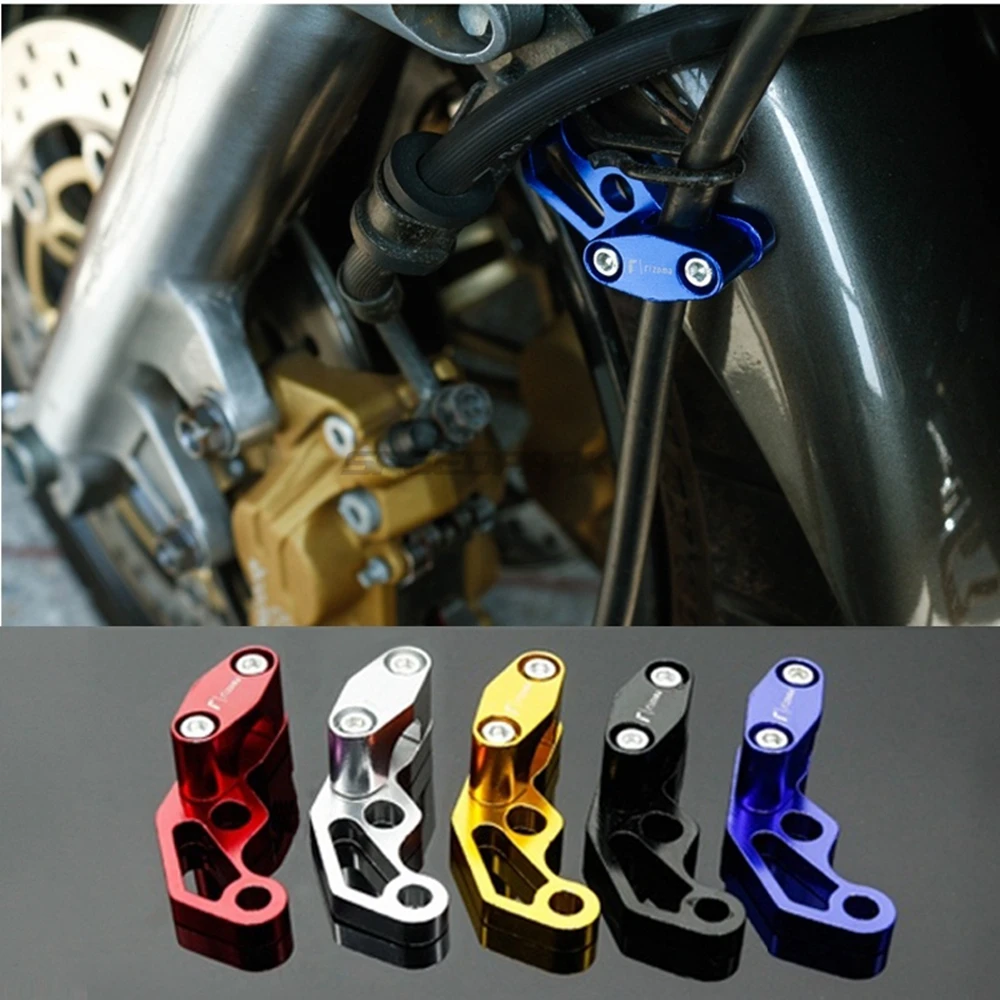 Аксессуары для мотоциклов CNC зажимы тормозной линии YAMAHA Nmax MT 03 07 09 R25 FZ8 JOG Yzf r125 R15