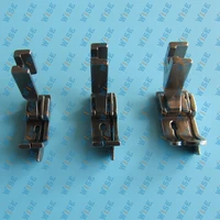 3 pcs industrial sewing machine hinged right guide feet consew sp 18