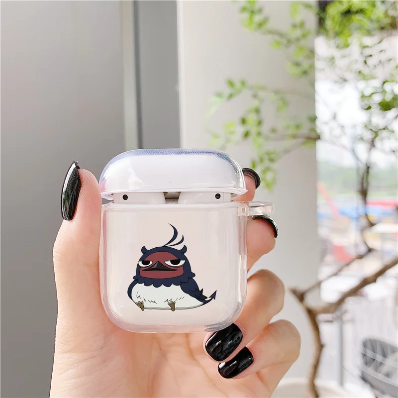 Силиконовый чехол популярный черный клевер аниме для Apple airpods Аксессуары