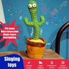 Танцующий кактус динамик говорящая игрушка с 120 песнями кавайная милая мягкая плюшевая записывающая качели танцевальные Игрушки для раннего развития электрическая игрушка