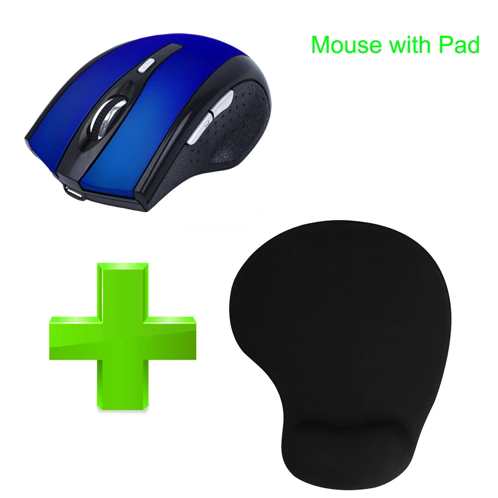 CHYI Беспроводной Bluetooth Мышь эргономичный Перезаряжаемые Mute 800/1200/1600 Точек на дюйм BT 4,0 оптический С упором для запястий коврик для мыши комплект для ПК