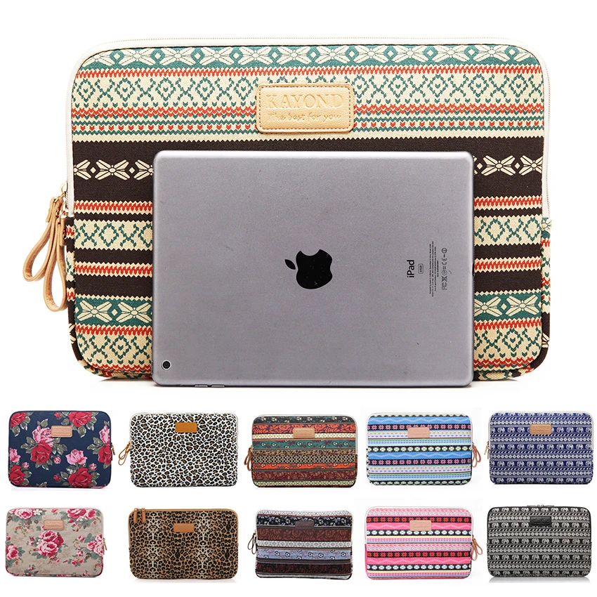 Лидер продаж kayond бренд Laptop Sleeve 10,11, 12,13, 14,15 дюймов компьютер брезентовый мешок Мышь Мощность сумка для IPad Планшеты для MacBook