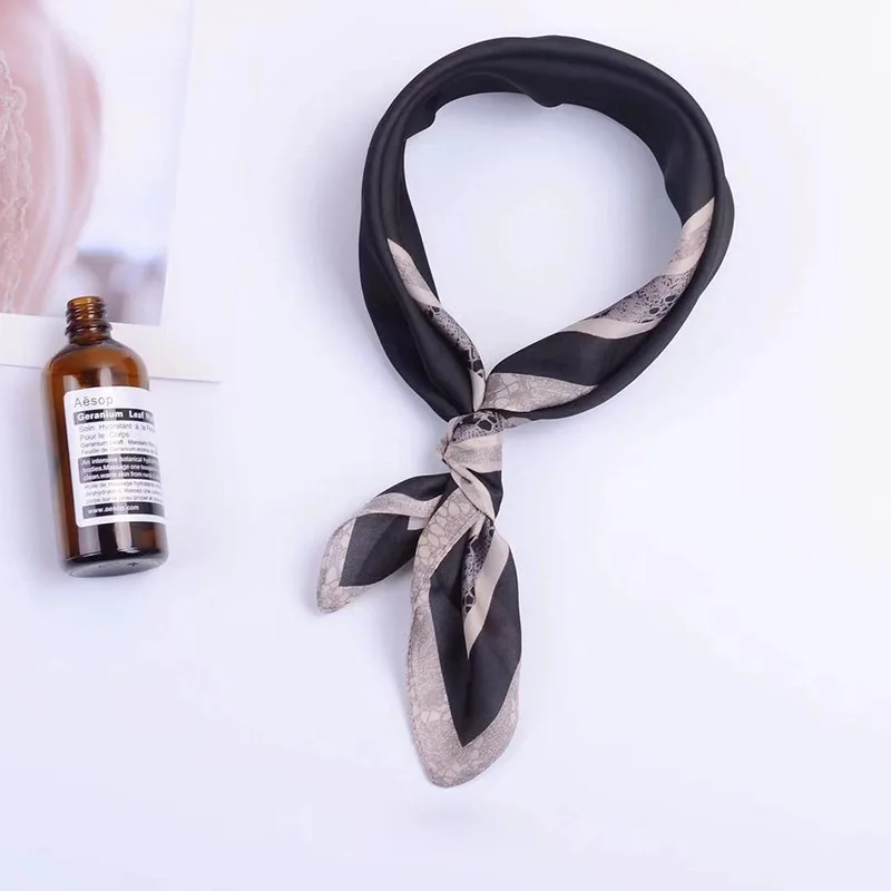 

The New 53*53cm Headscarf Spring and Autumn Professional Decorative Small Square Scarf Women