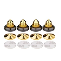 4 sets speaker stand speakers spikes accessories isolation stands for amplifierturntableplayer shockproof foot pad 26mm 28mm