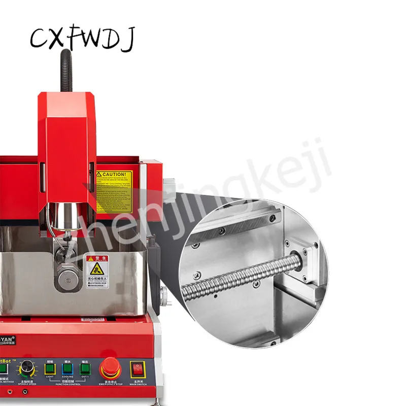 Jewelry CNC Engraving machine Four Axis Three-dimensional Carved Computer Jade Metal Small Home Fully Automatic Sculpture Tools enlarge