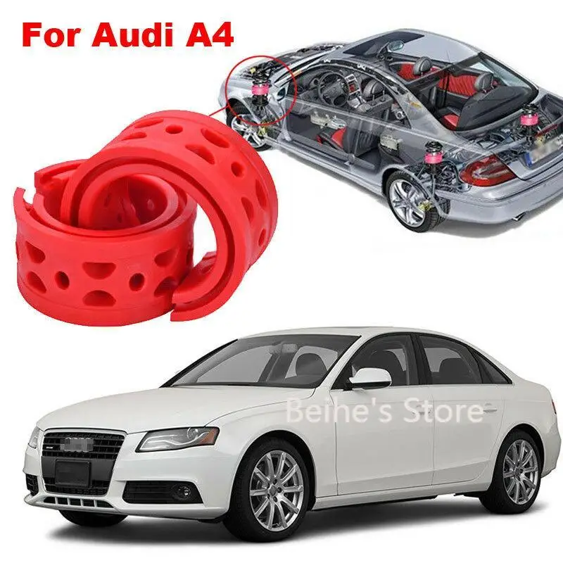 

For Audi A4 Shock Absorber Spring Bumper Power Cushion Buffer 2pcs Car Front