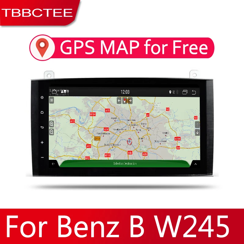 Автомобильная система Android 1080P ips lcd экран для Mercedes Benz B класс W245 B170 B180 B200 2005 ~ 2011