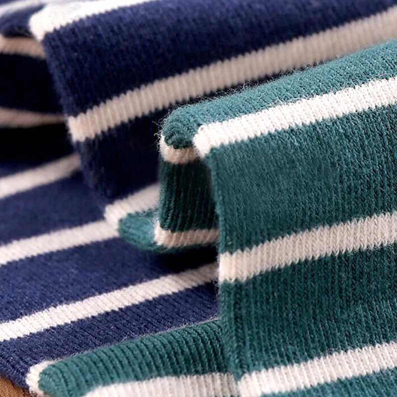 

Veridical 10 Pairs Men's Socks High Quality Sports Cotton Breathable Fitted Striped Patchwork Ankle Socks Gifts For Men Meias