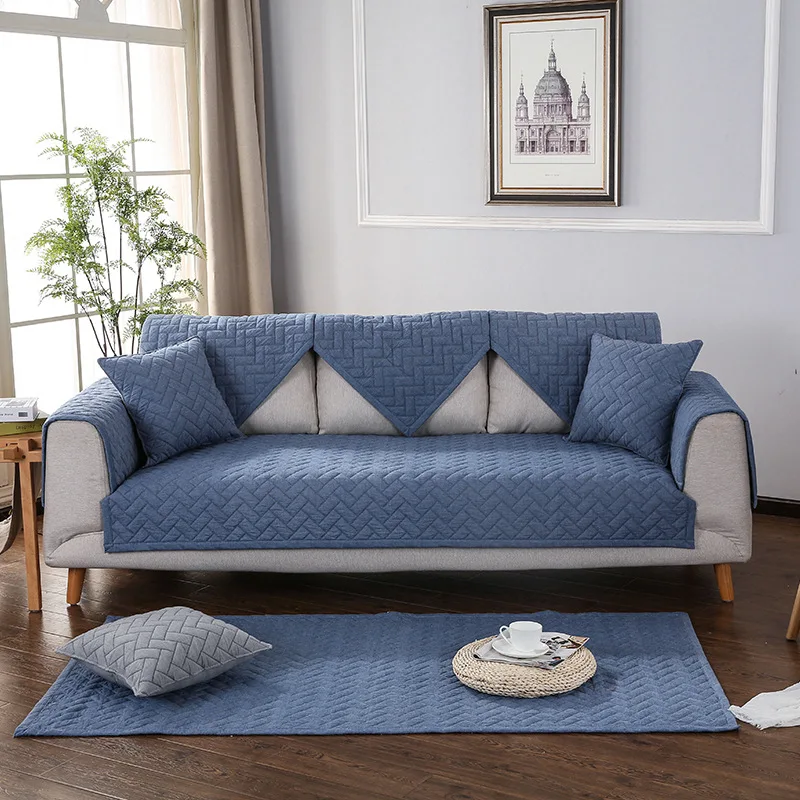 Защитный чехол для дивана противоскользящий в современном стиле 2020|Чехлы