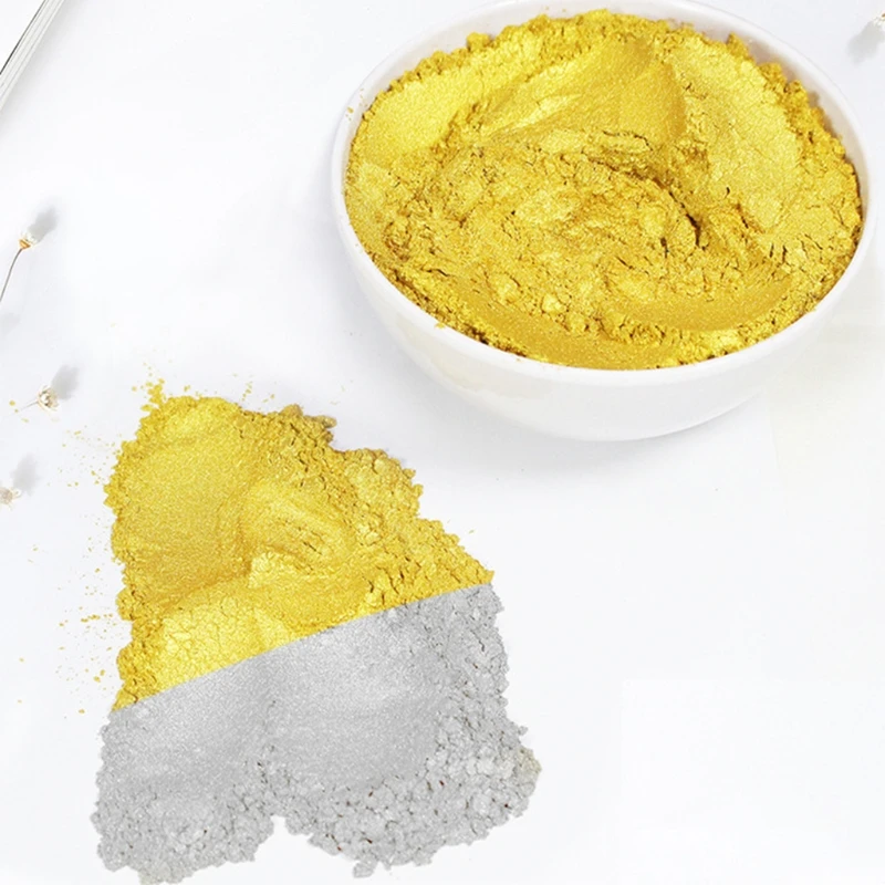 

Cosmetic Grade Pearlescent Natural Mica Mineral Powder Epoxy Resin Dye Pearl Pigment DIY Jewelry Crafts Making Accessory