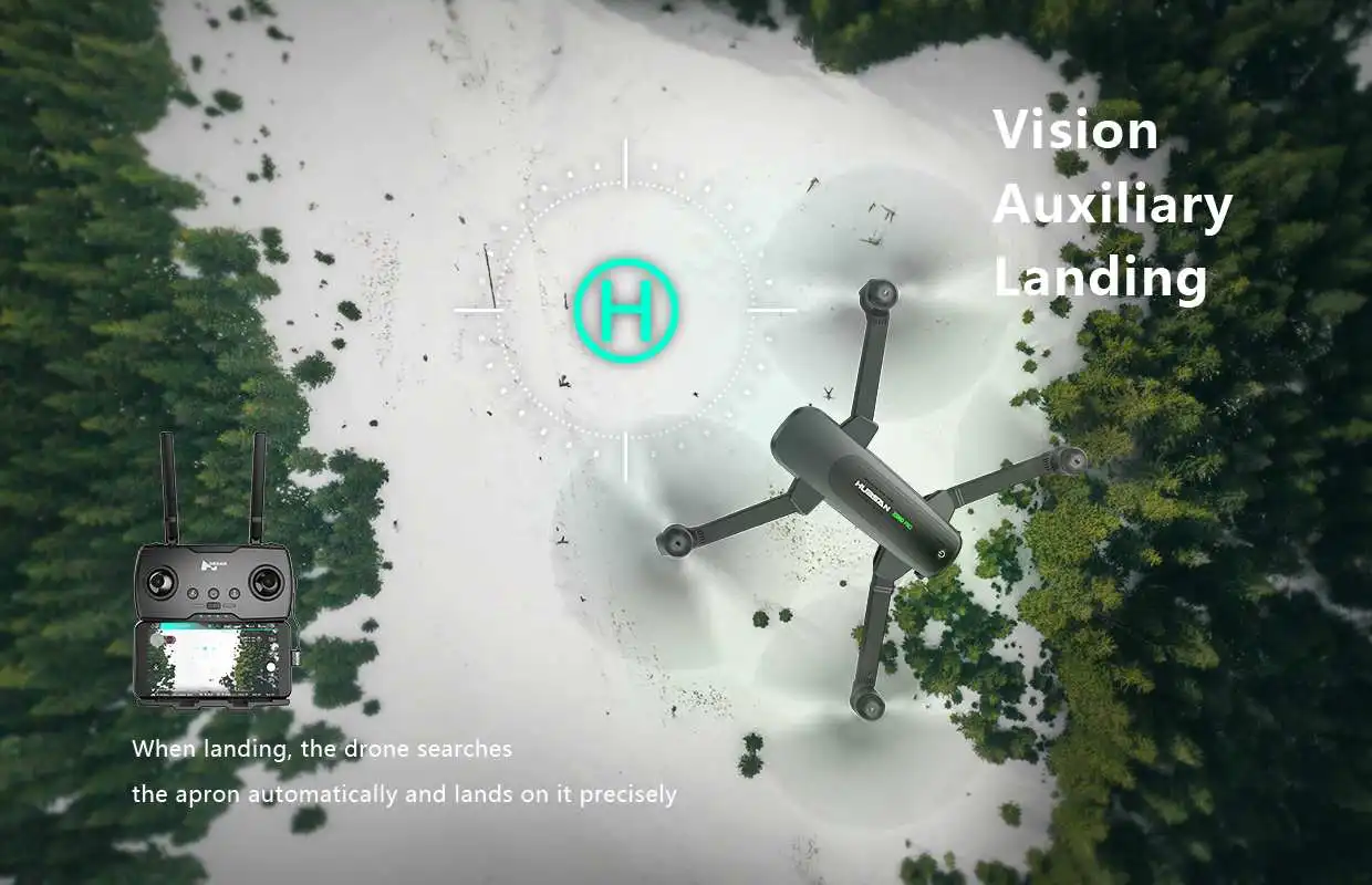 Hubsan ZINO PRO gps 5G Wi-Fi 4 км с видом от первого лица в формате 4K UHD, Камера 3-осевому гидростабилизатору Сфера панорамы RC Дрон Квадрокоптер RTF