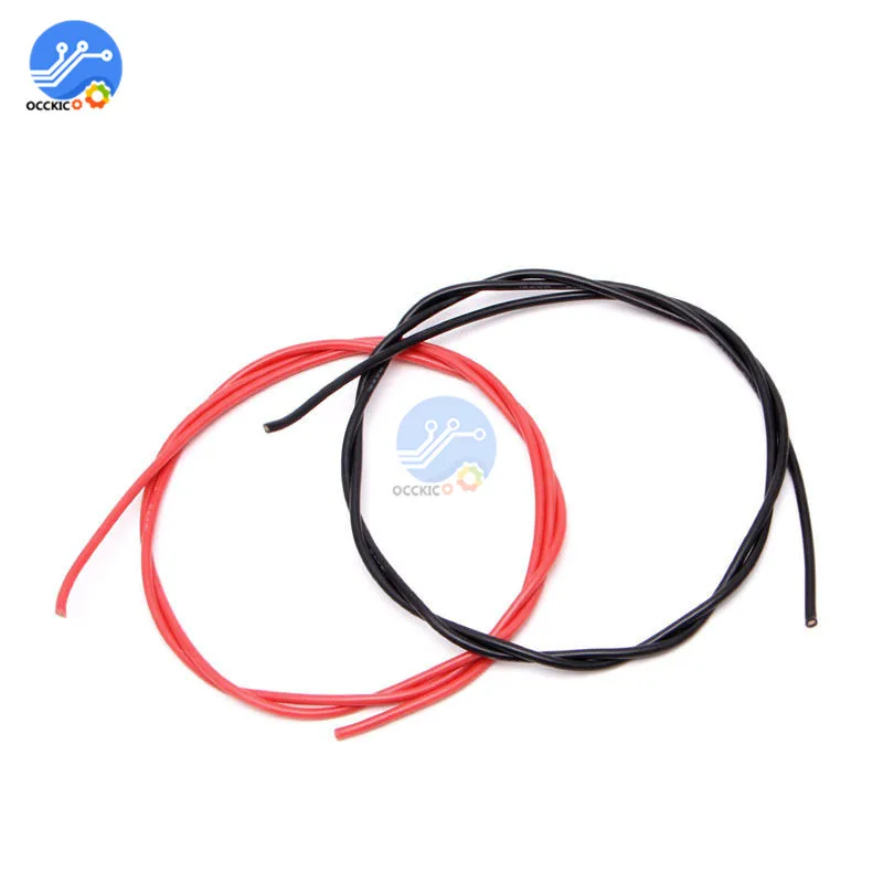 Красный черный 16 AWG гибкий провод для радиоуправляемой модели | Электроника