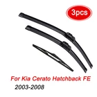 Набор щёток стеклоочистителя MIDOON для Kia Cerato Hatchback FE 2003-2008, 24 + 16 + 14 дюймов